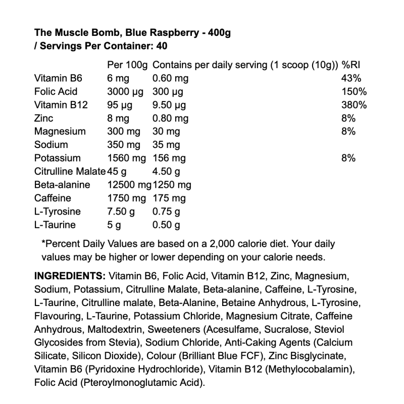 Reflex Nutrition The Muscle Bomb