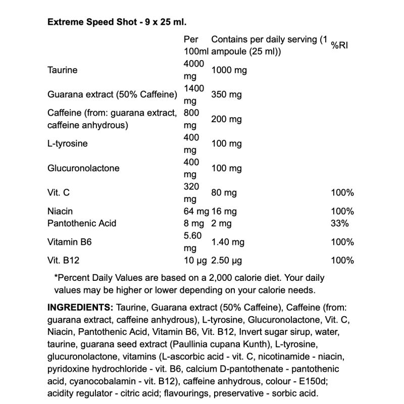 Olimp Nutrition Extreme Speed Shot