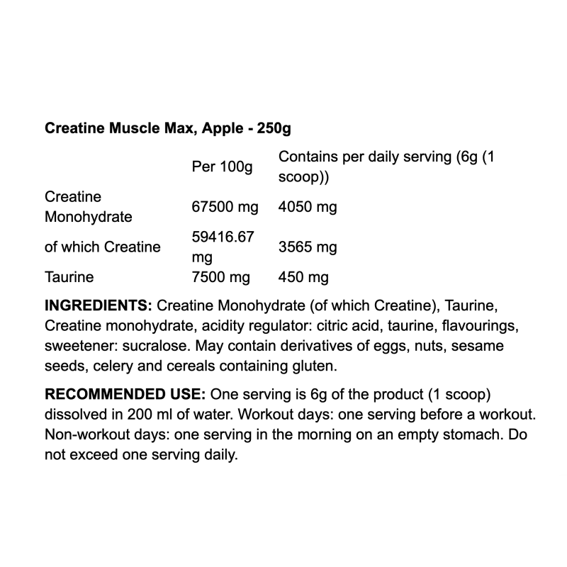 Allnutrition Creatine Muscle Max