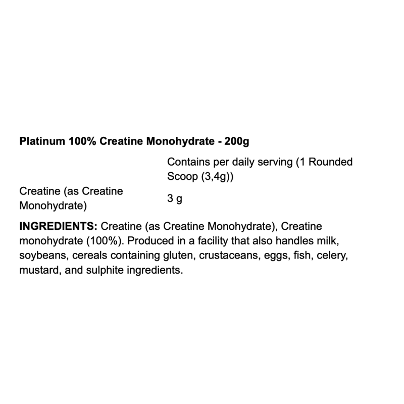 MuscleTech Platinum 100% Creatine Monohydrate