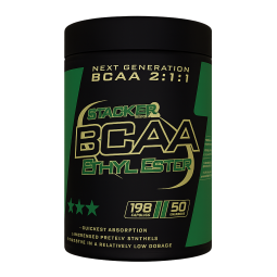 Stacker2 Europe BCAA Ethyl Ester – BCAA avancés pour croissance musculaire et récupération optimale I TOP BODY
