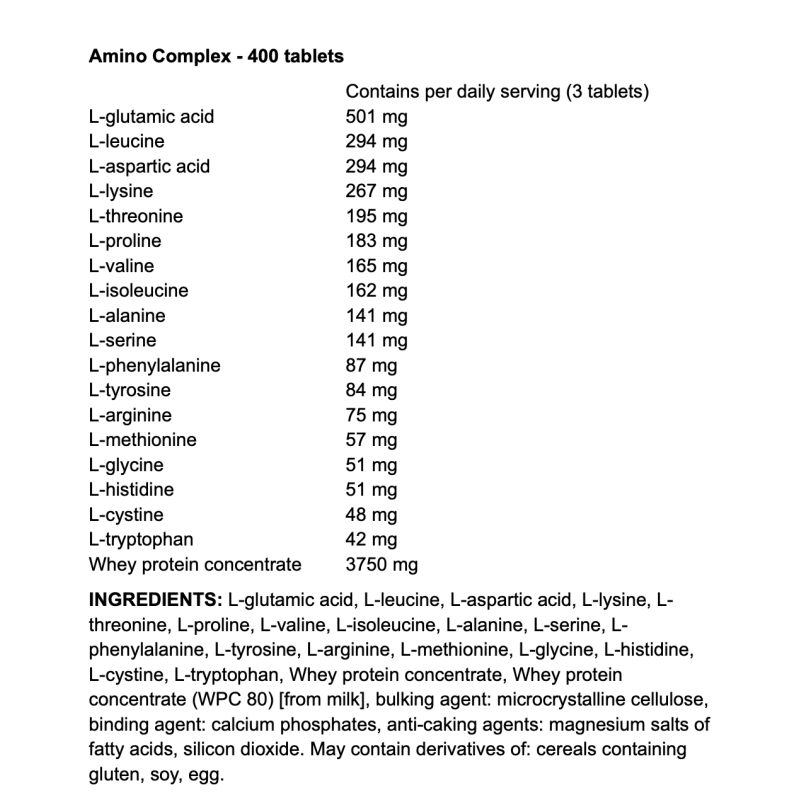 Allnutrition Amino Complex