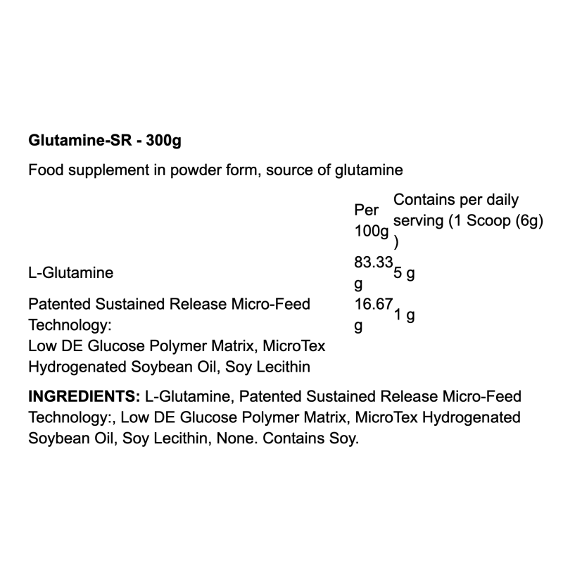 MHP Glutamine SR