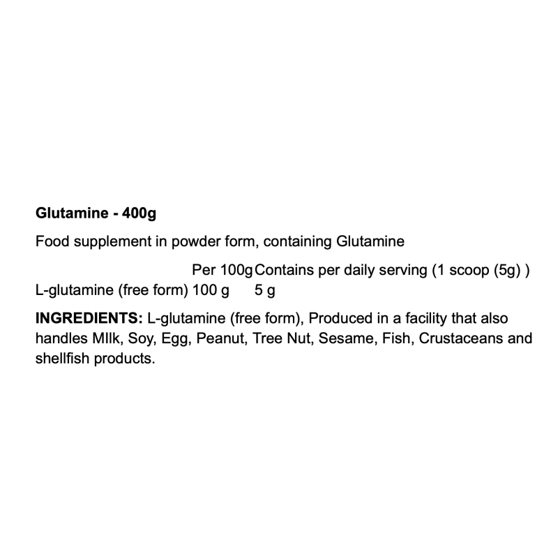 AllMax Nutrition Glutamine