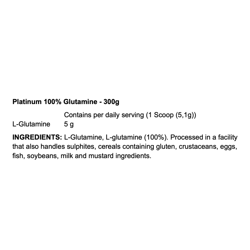 MuscleTech Platinum 100% Glutamine