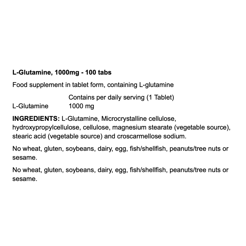 Jarrow Formulas L-Glutamine