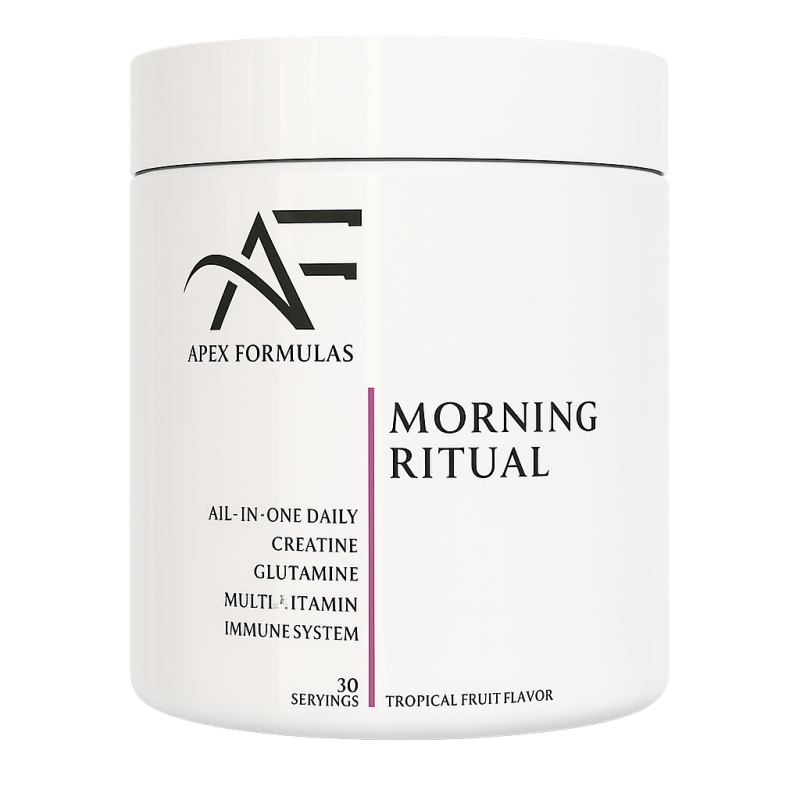 Apex Formulas Morning Ritual – Complément Tout-en-Un Quotidien | Créatine, Glutamine, Multivitamines et Antioxydants | TOP BODY