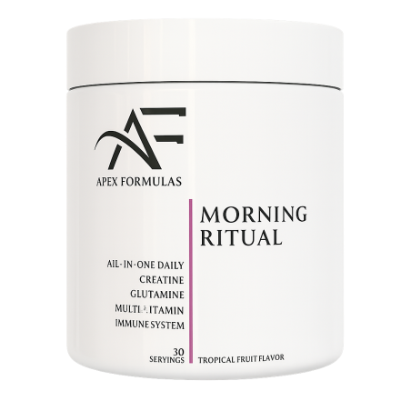 Apex Formulas Morning Ritual – Complément Tout-en-Un Quotidien | Créatine, Glutamine, Multivitamines et Antioxydants | TOP BODY