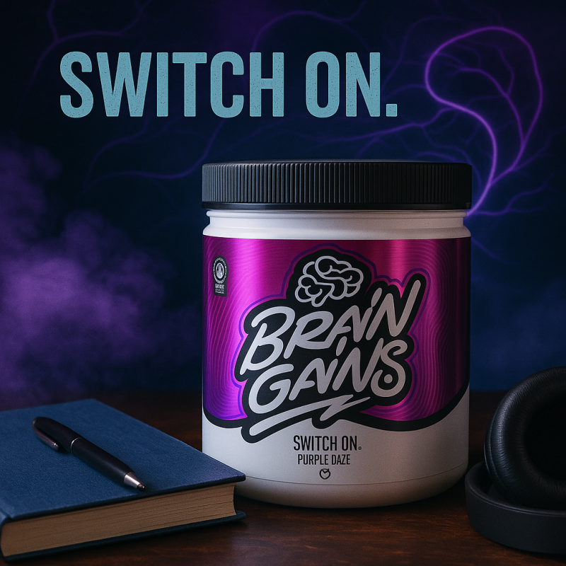 Brain Gains Switch On