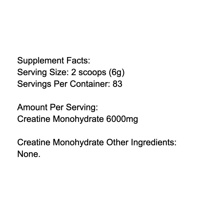 American Supps Creatine Monohydrate
