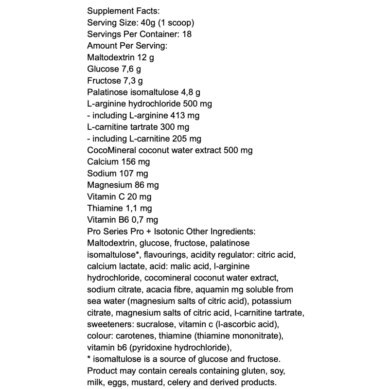 Allnutrition Pro Series Pro + Isotonic