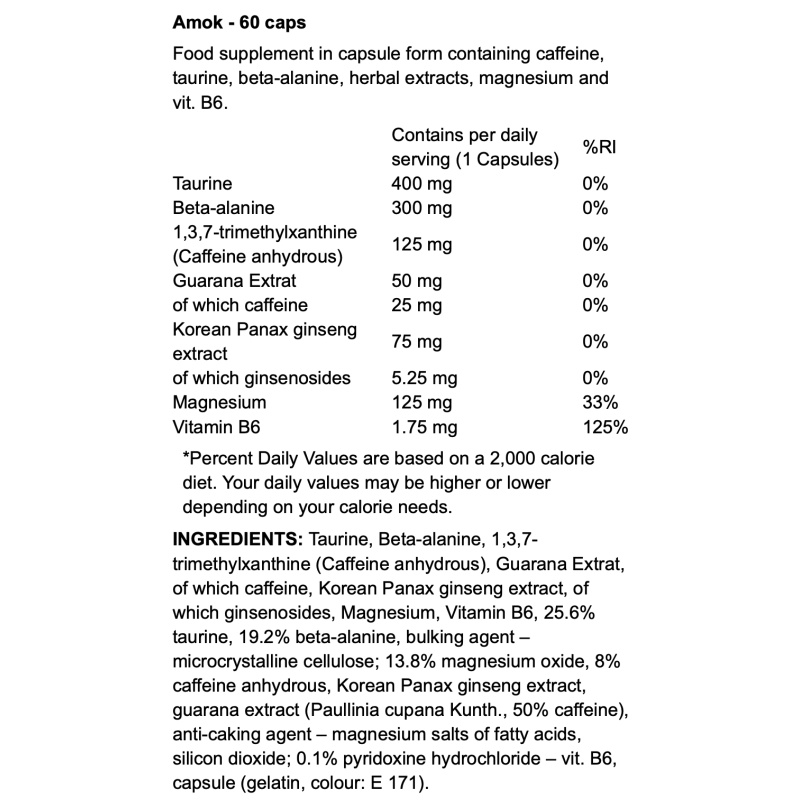 Olimp Nutrition Amok