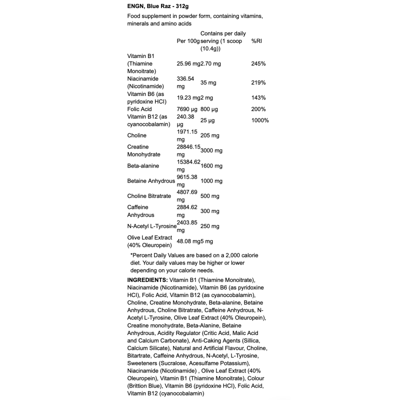 EVLution Nutrition ENGN