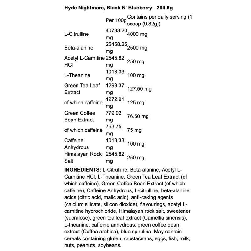 ProSupps Hyde Nightmare