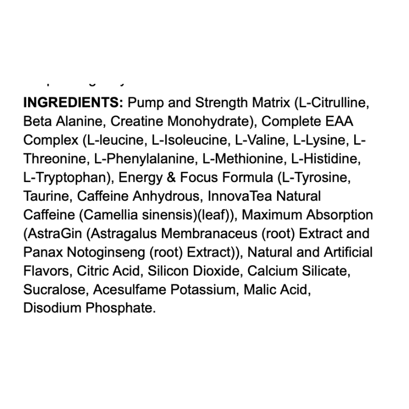 Nutrex OutLift Clinical