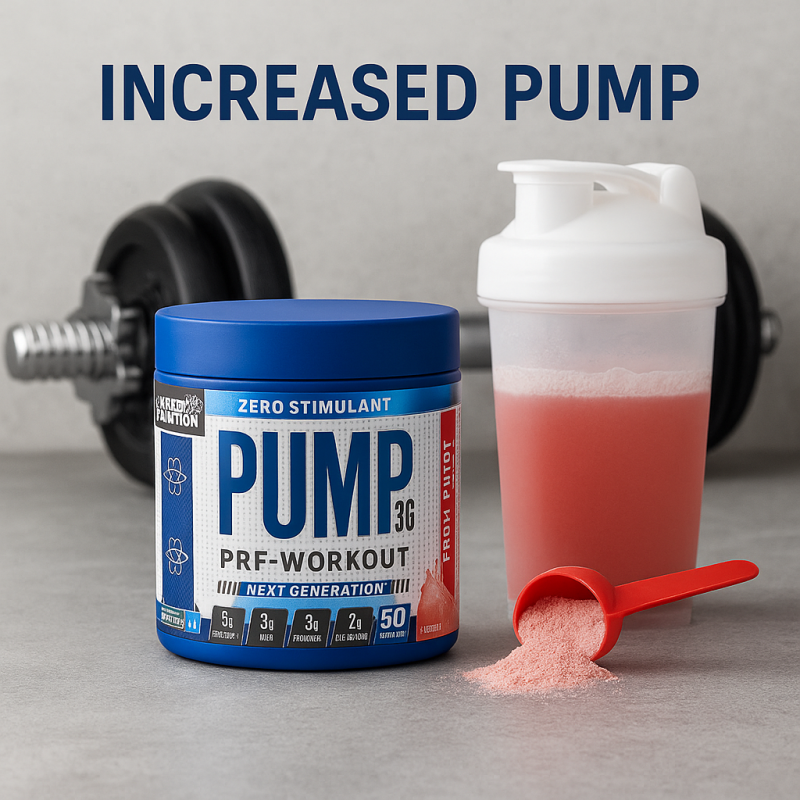 Applied Nutrition Pump 3G Pre-Workout – Booster Halal | Congestion, force & endurance | TOP BODY