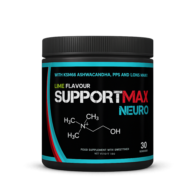 Strom Sports SupportMax Neuro – Nootropique adaptogène pour stress, concentration et récupération nerveuse | TOP BODY