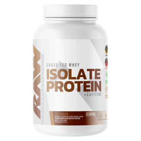 Raw Nutrition Isolate Protein – Protéine isolat de lactosérum de haute qualité