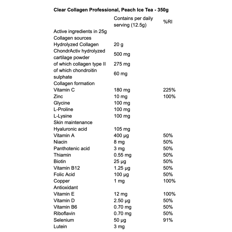 BioTechUSA  Clear Collagen Professional