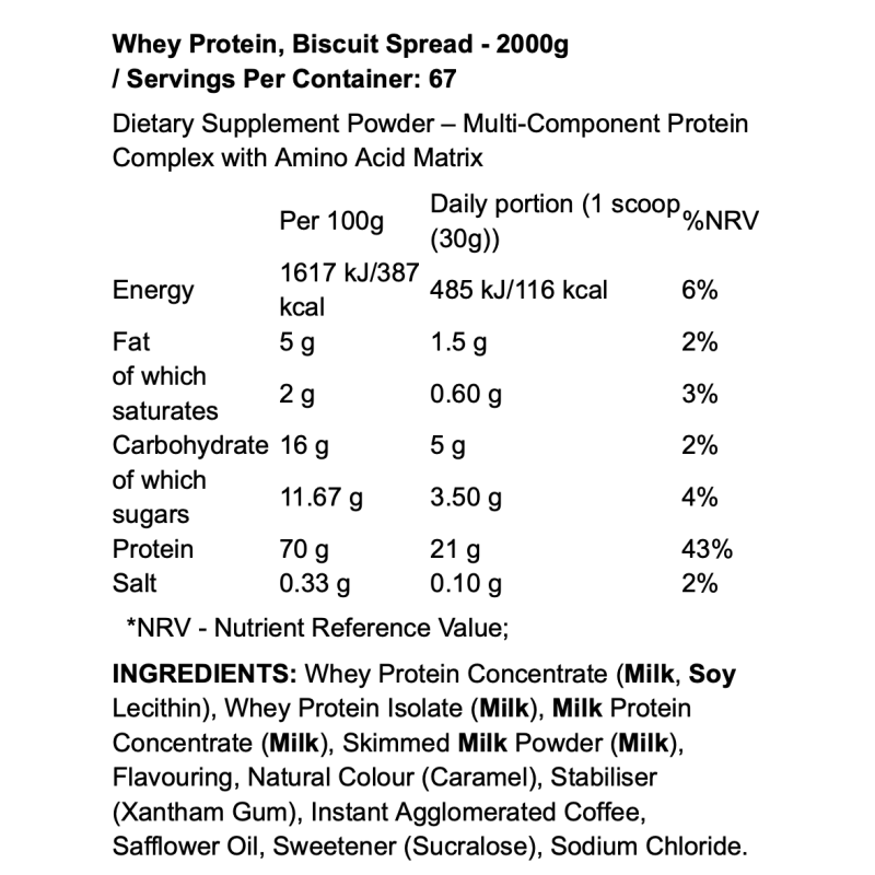 Efectiv Nutrition Whey Protein