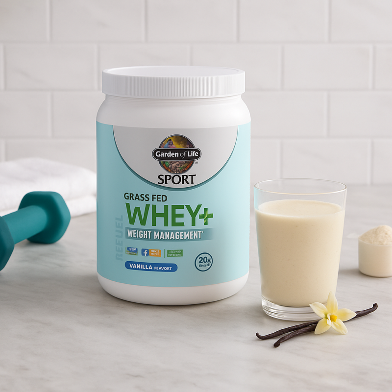 Garden of Life Sport Grass Fed Whey+ Weight Management