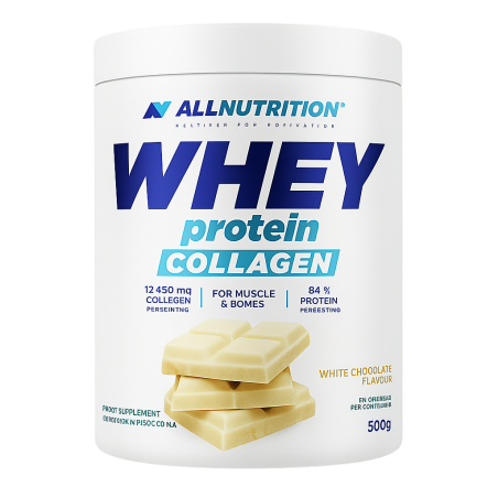Allnutrition Whey Protein Collagen – Protéine de whey enrichie en collagène pour muscles et articulations I TOP BODY