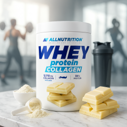 Allnutrition Whey Protein Collagen – Protéine de whey enrichie en collagène pour muscles et articulations I TOP BODY