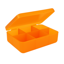 Pilulier 6 compartiments séparés – Organisation quotidienne de vos compléments | TOP BODY