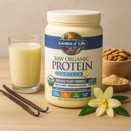 Garden of Life Raw Protein – Protéine végétale bio, vegan et enrichie en enzymes I TOP BODY