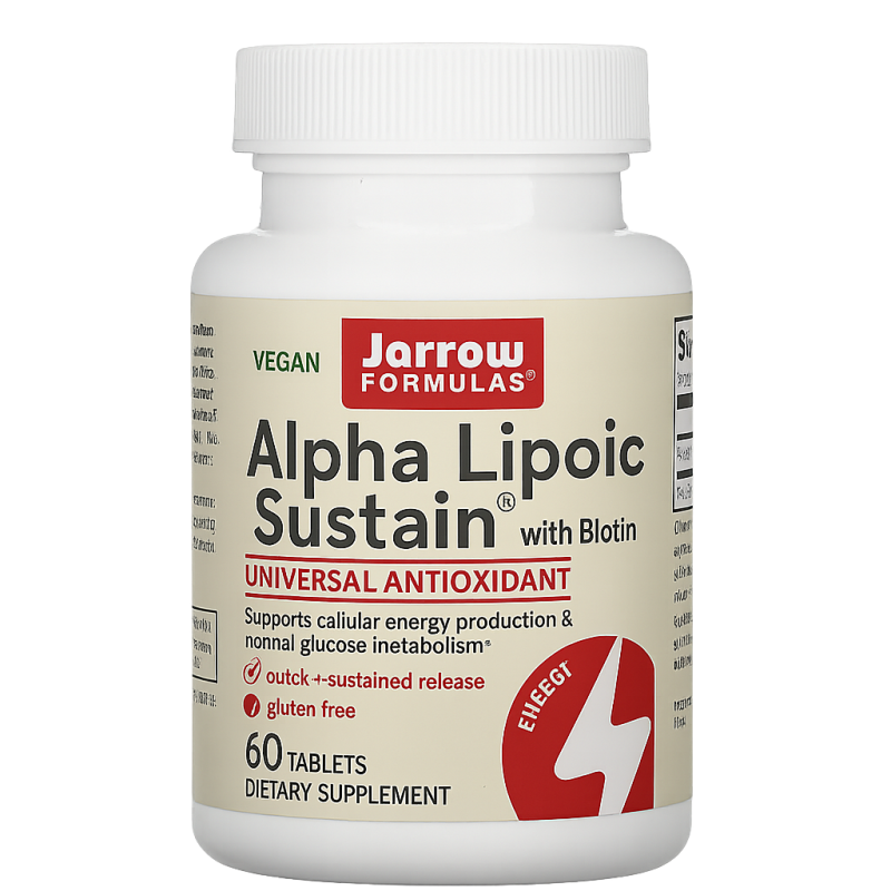 Jarrow Formulas Alpha Lipoic Sustain with Biotin
