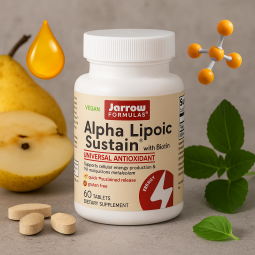 Jarrow Formulas Alpha Lipoic Sustain with Biotin