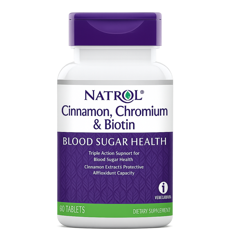 Natrol Cinnamon, Chromium & Biotin Natrol Cinnamon, Chromium & Biotin