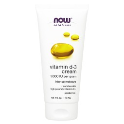 NOW Foods Vitamin D-3 Cream