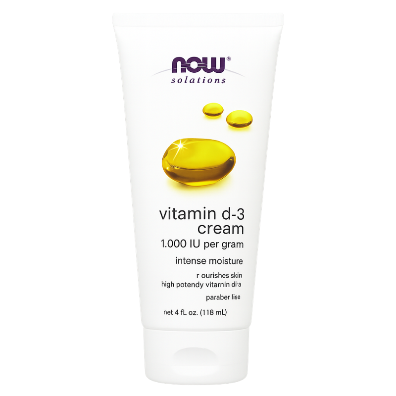 NOW Foods Vitamin D-3 Cream