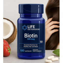 Life Extension Biotin 600mcg