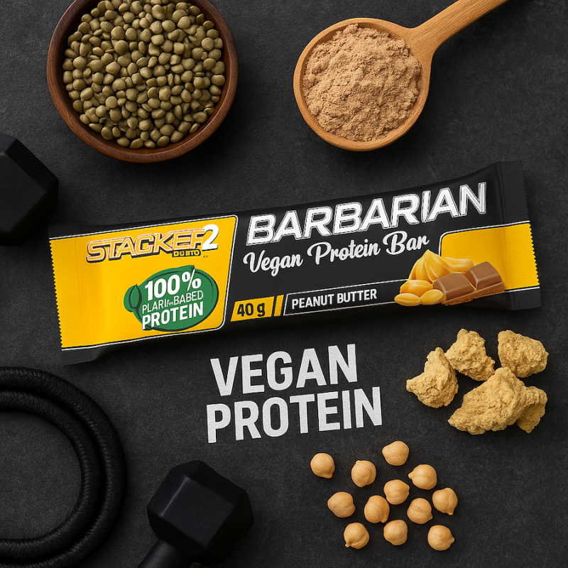 Stacker2 Europe Barbarian Vegan Protein Bar