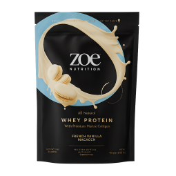ZOE Nutrition Whey Protein with Premium Marine Collagen