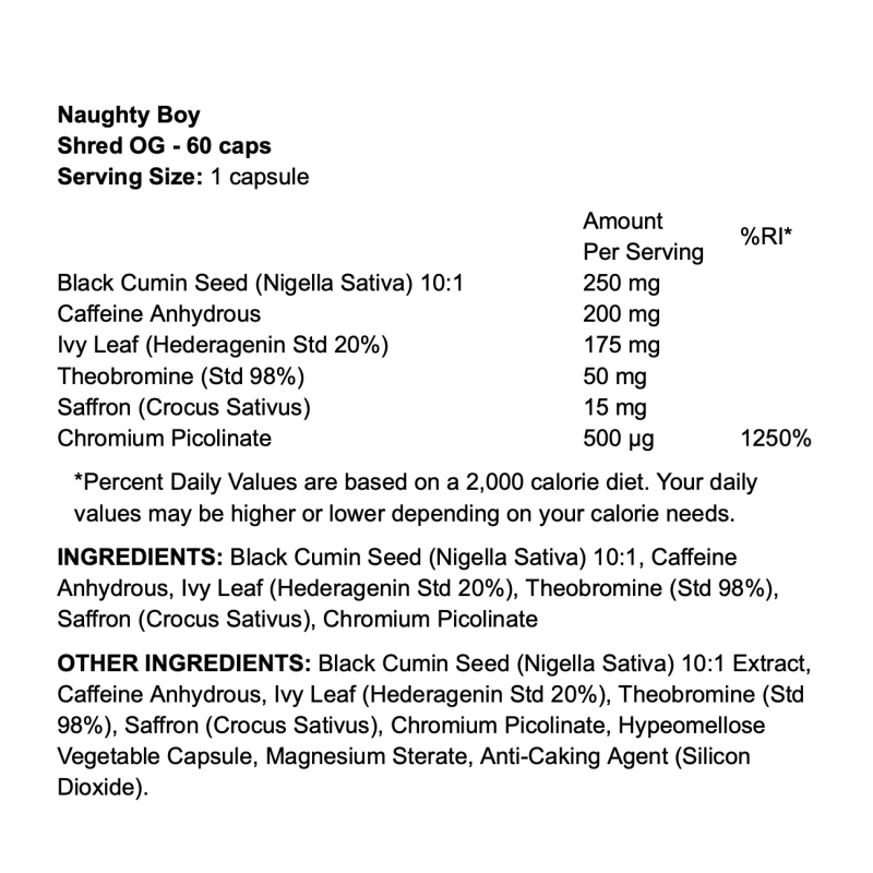 Naughty Boy Shred OG