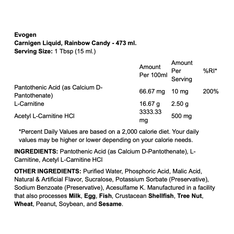 Evogen Carnigen Liquid