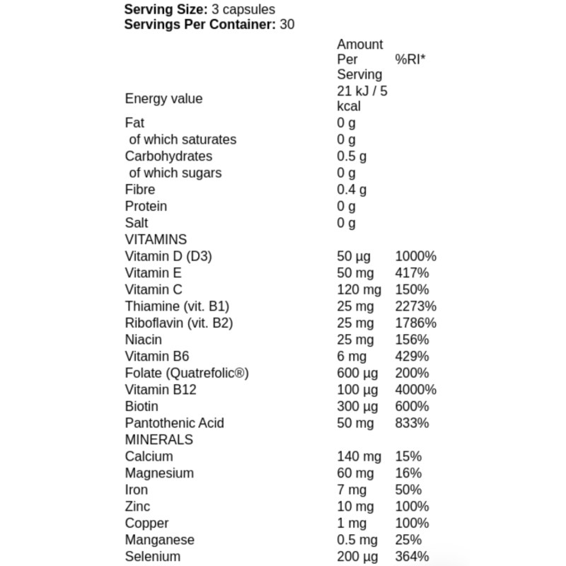 Osavi Multivitamins and Minerals Woman