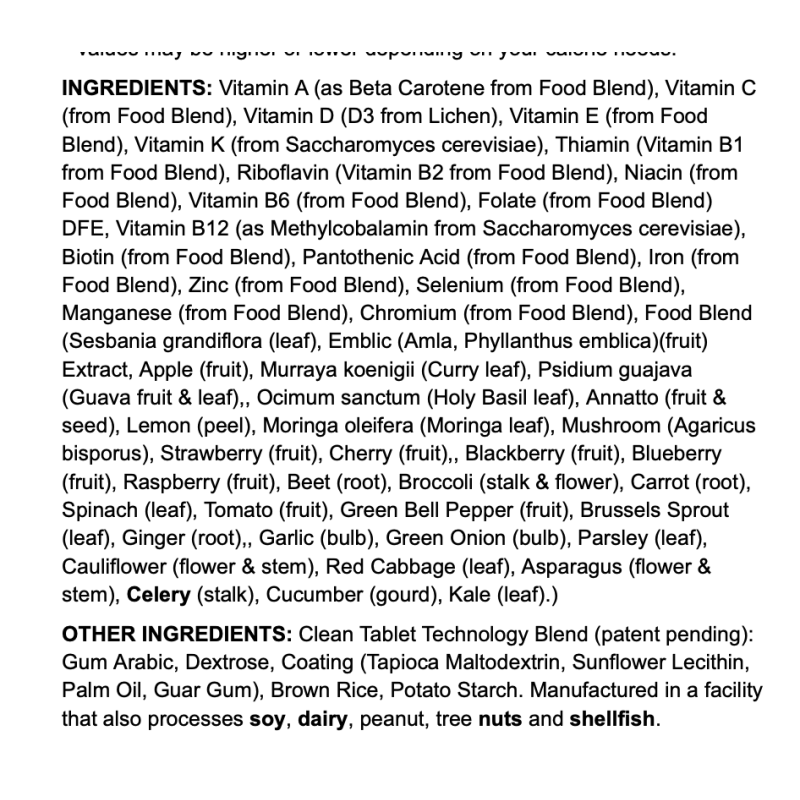 Garden of Life Mykind Women's Once Daily