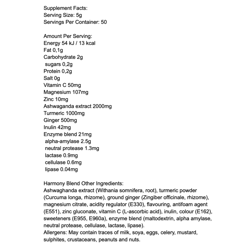 ZOE Nutrition Harmony Blend