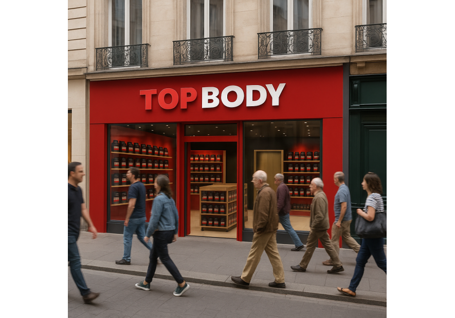 La franchise de magasins TOP BODY : Re-Start pour 2025 !