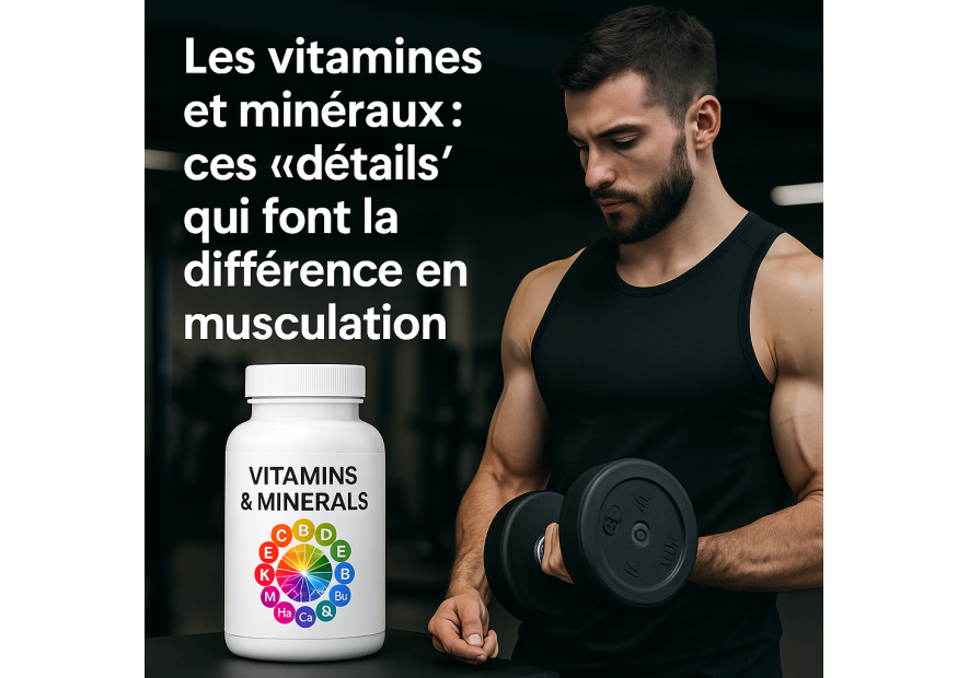 Les vitamines et minéraux : ces “détails” qui font la différence en musculation