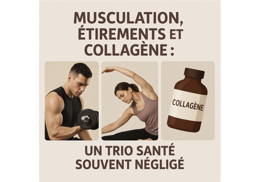 Musculation, étirements et collagène : un trio santé souvent négligé