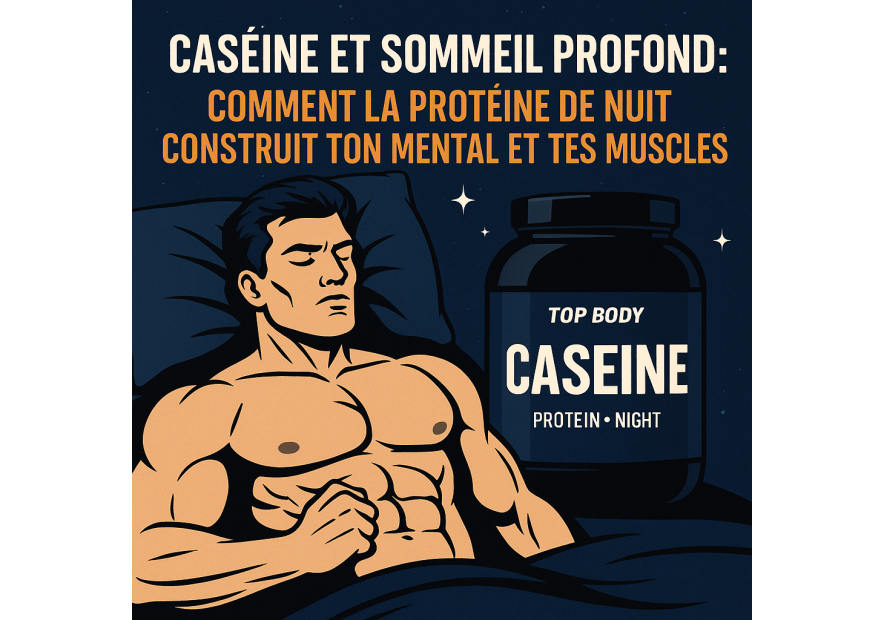 Caséine et sommeil profond : la protéine de nuit pour booster ton mental et tes muscles