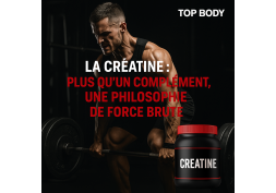 La créatine : plus qu’un complément, une philosophie de force brute