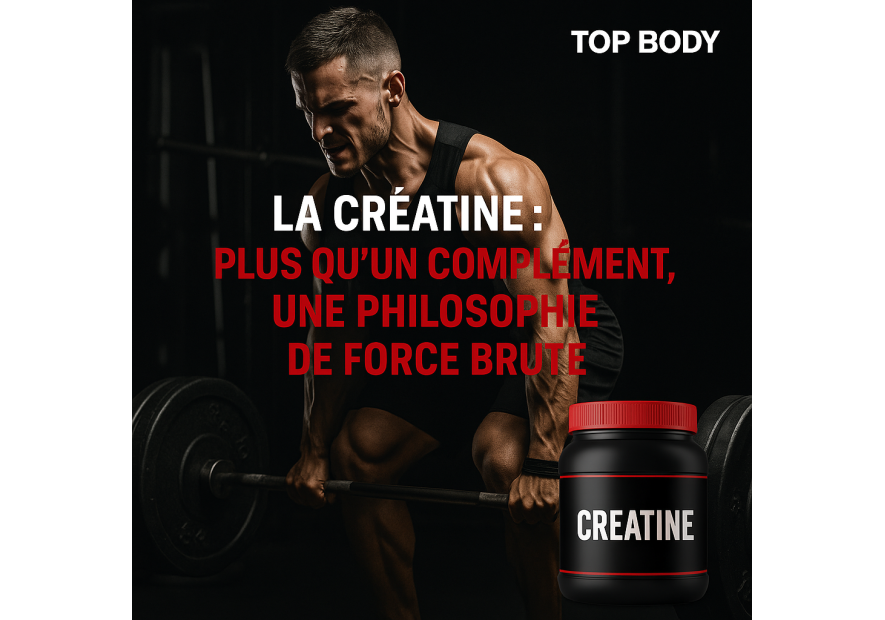 La créatine : plus qu’un complément, une philosophie de force brute